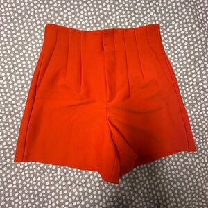 ZARA ORANGE SHORTS